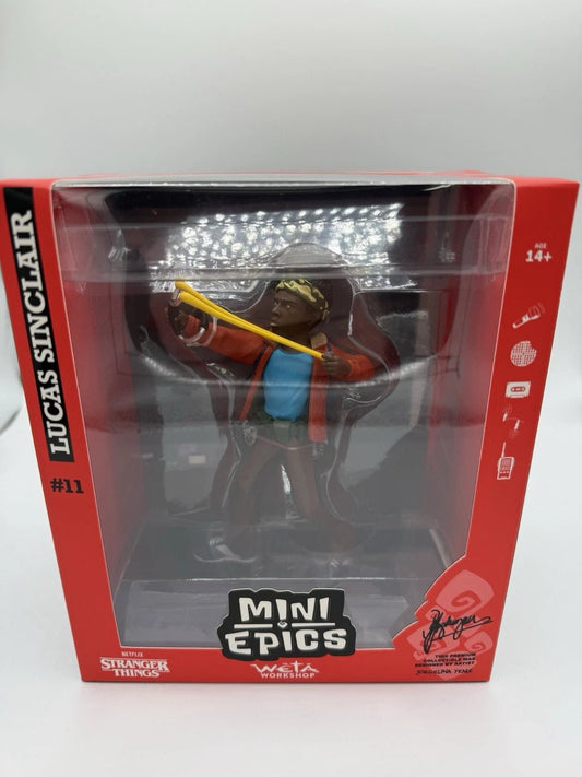 Stranger Things Lucas Sinclair Weta Workshop Mini Epics 11 by Weta Workshop | Sensales