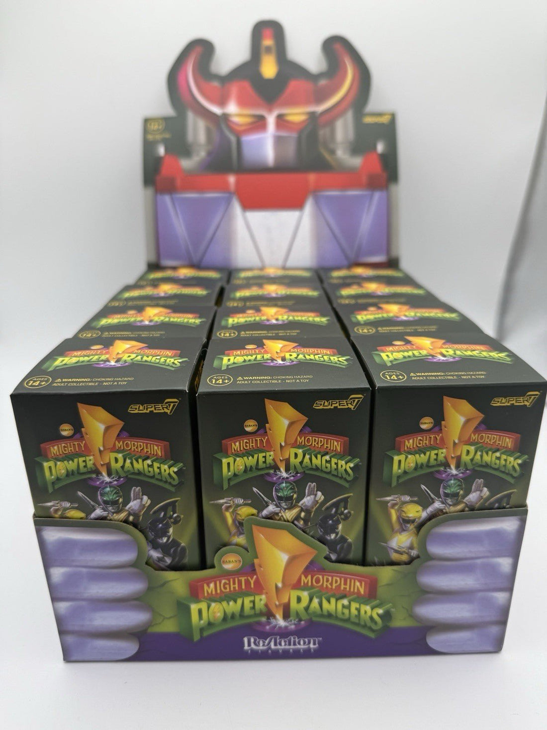 Super7 Mighty Morphin Power Rangers Blind Box Wave 01 - Blind Box Flat ...