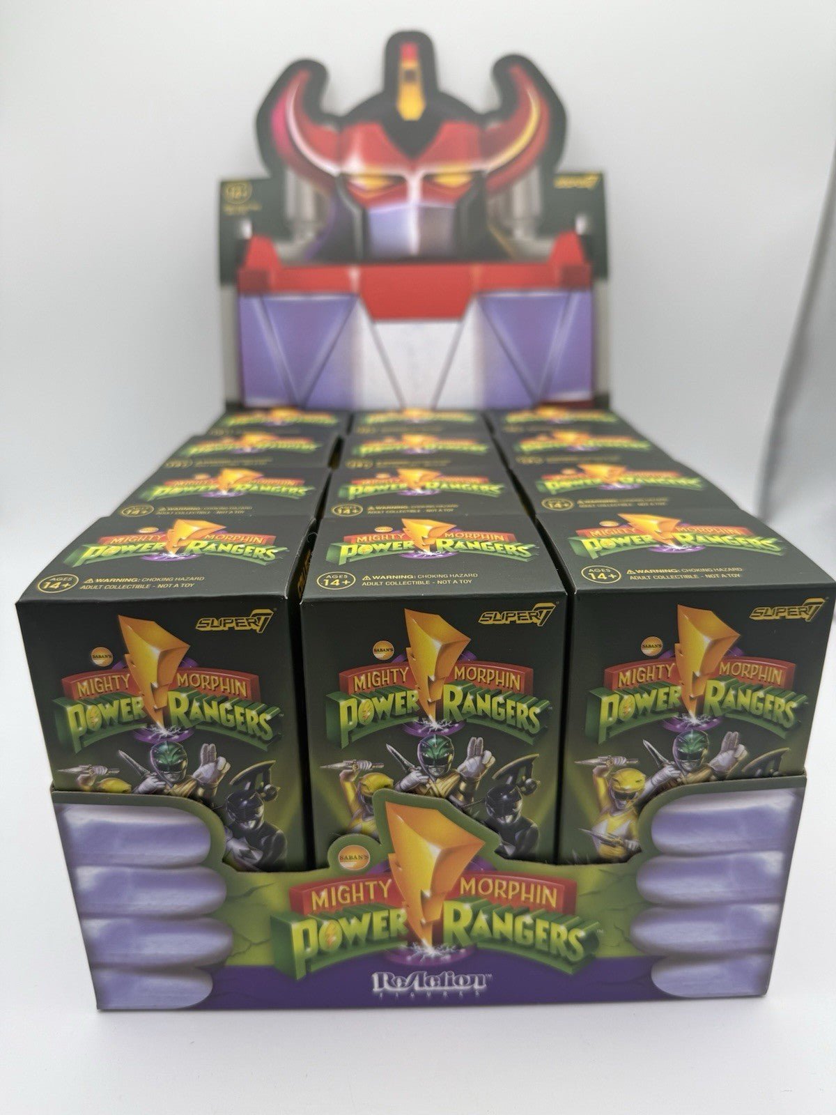 Super7 Mighty Morphin Power Rangers Blind Box Wave 01 - Blind Box Flat - Set ... by Super7 | Sensales