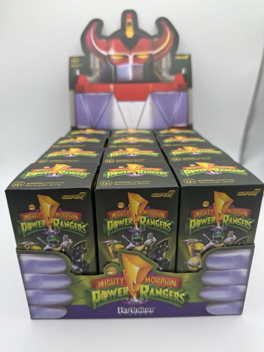 Super7 Mighty Morphin Power Rangers Blind Box Wave 01 - Blind Box Flat - Set ... by Super7 | Sensales