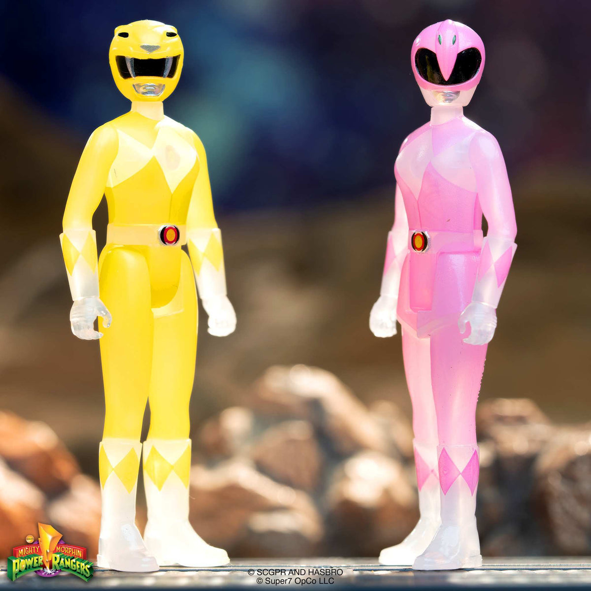 Super7 Mighty Morphin Power Rangers ReAction Blind Box Figure Wave 1 by Super7 | Sensales