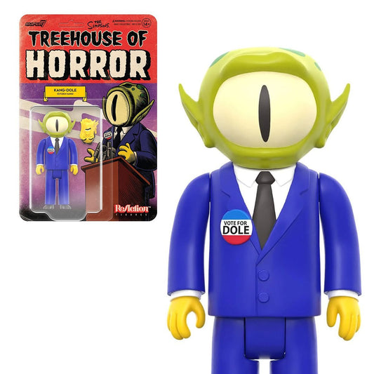 Super7 Reaction - Simpsons Treehouse Of Horror - KANG DOLE 3 3/4 Figure by Super7 | Sensales