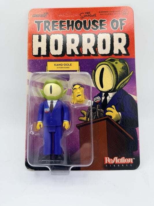 Super7 Reaction - Simpsons Treehouse Of Horror - KANG DOLE 3 3/4 Figure by Super7 | Sensales