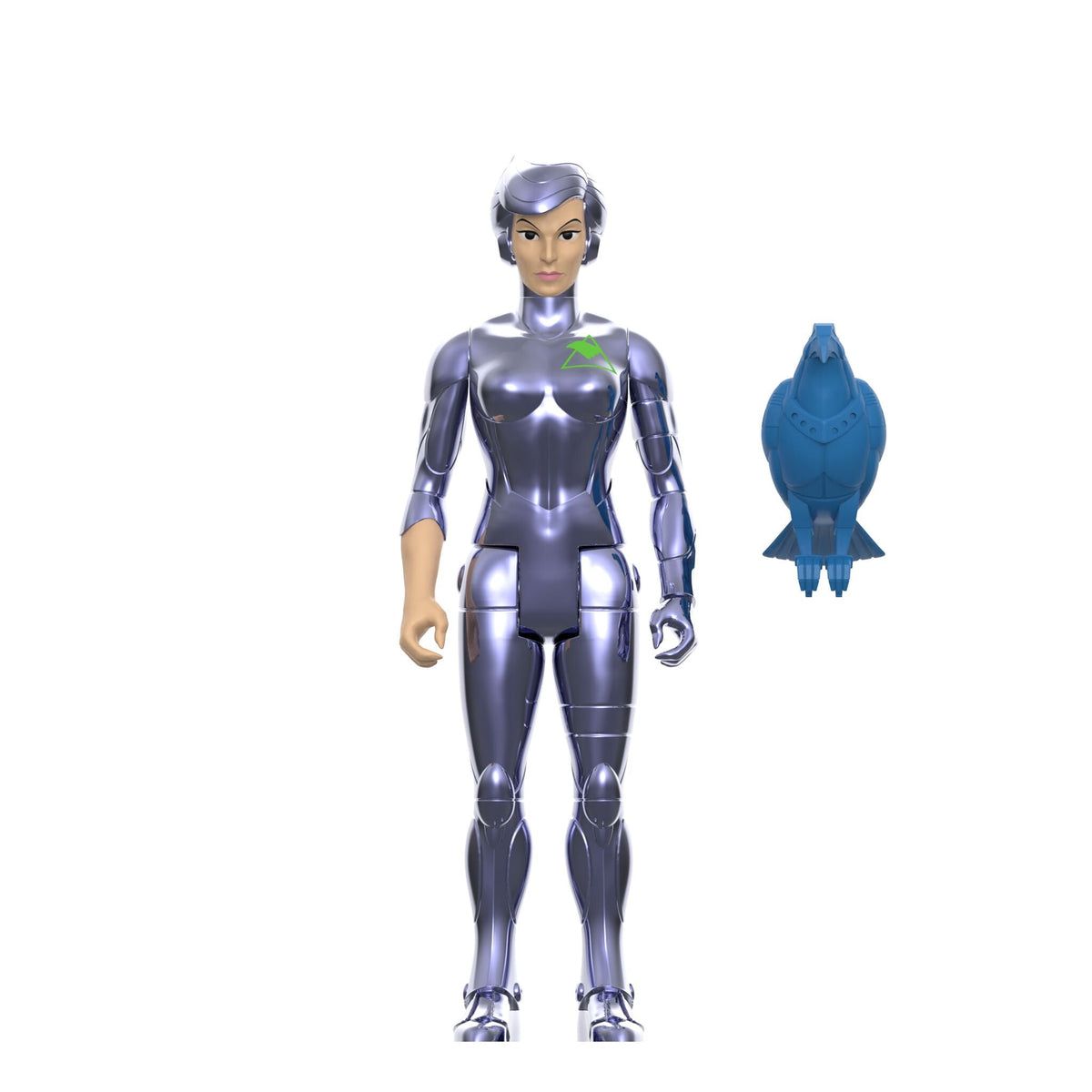 Super7 SilverHawks ReAction Steelheart (Toy Version) 3.75" Action Figure by Super7 | Sensales