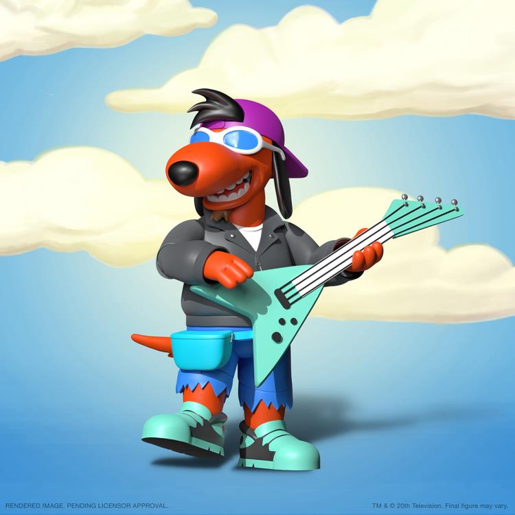 Super7 The Simpsons ULTIMATES! Wave 1 Poochie 7" Action Figure by Super7 | Sensales