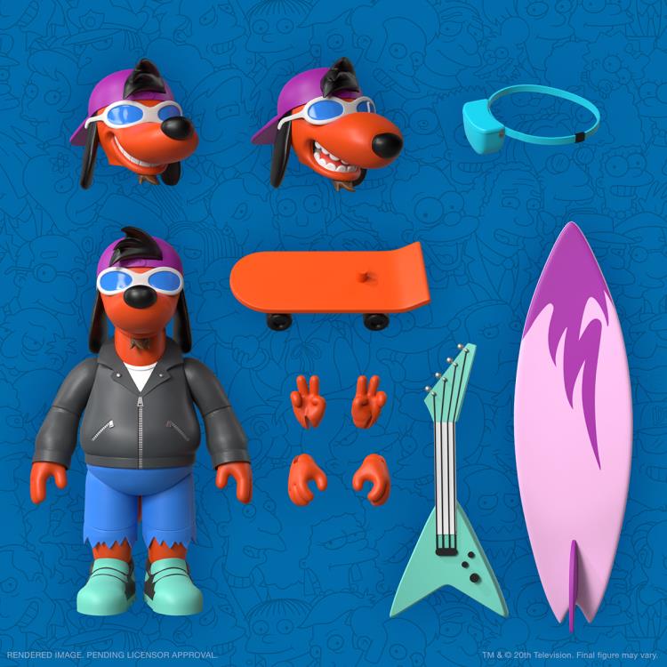 Super7 The Simpsons ULTIMATES! Wave 1 Poochie 7" Action Figure by Super7 | Sensales