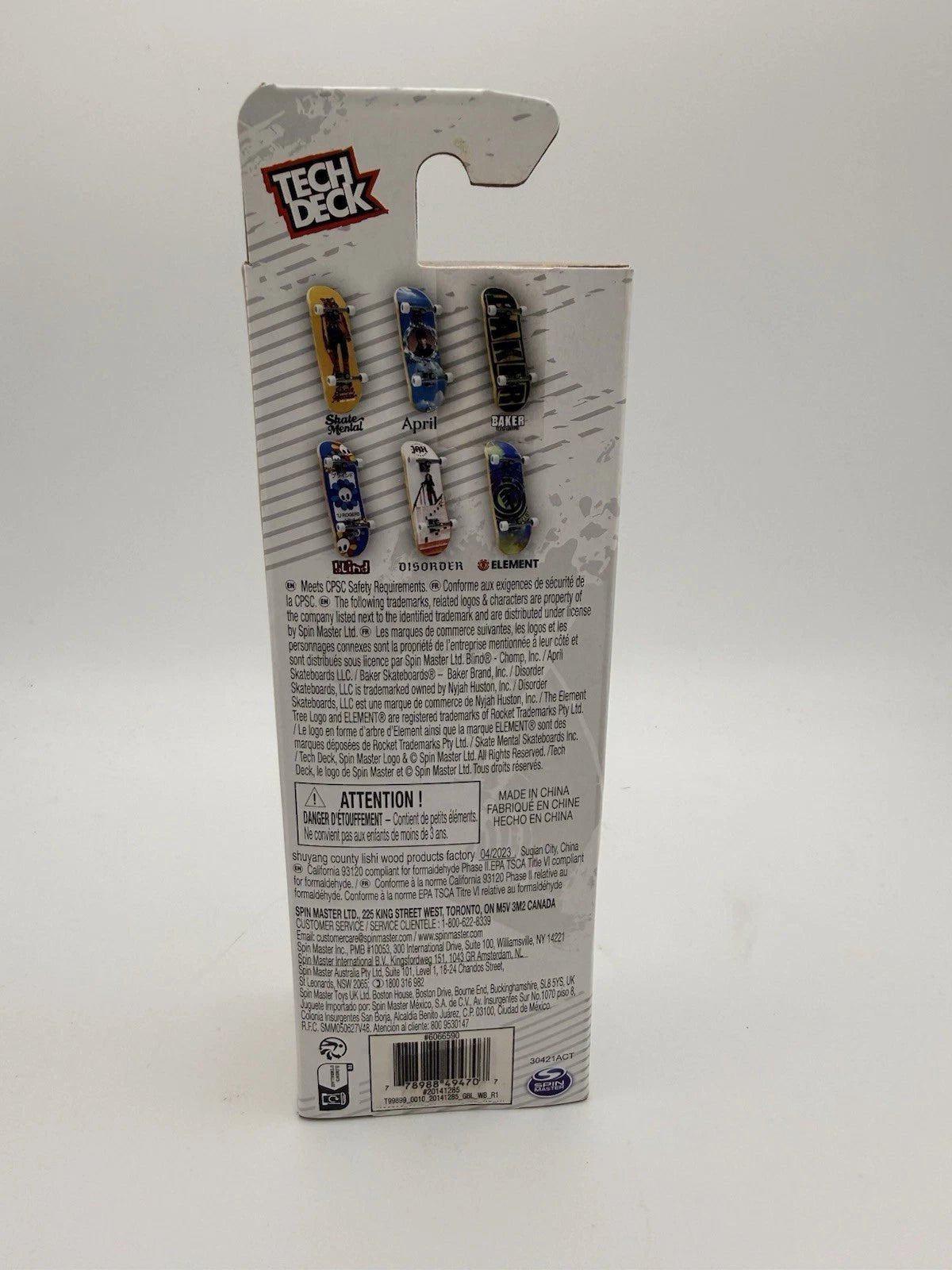 Tech Deck Performance Series Wood Finger Board - BLIND - TJ Rogers by Tech Deck | Sensales