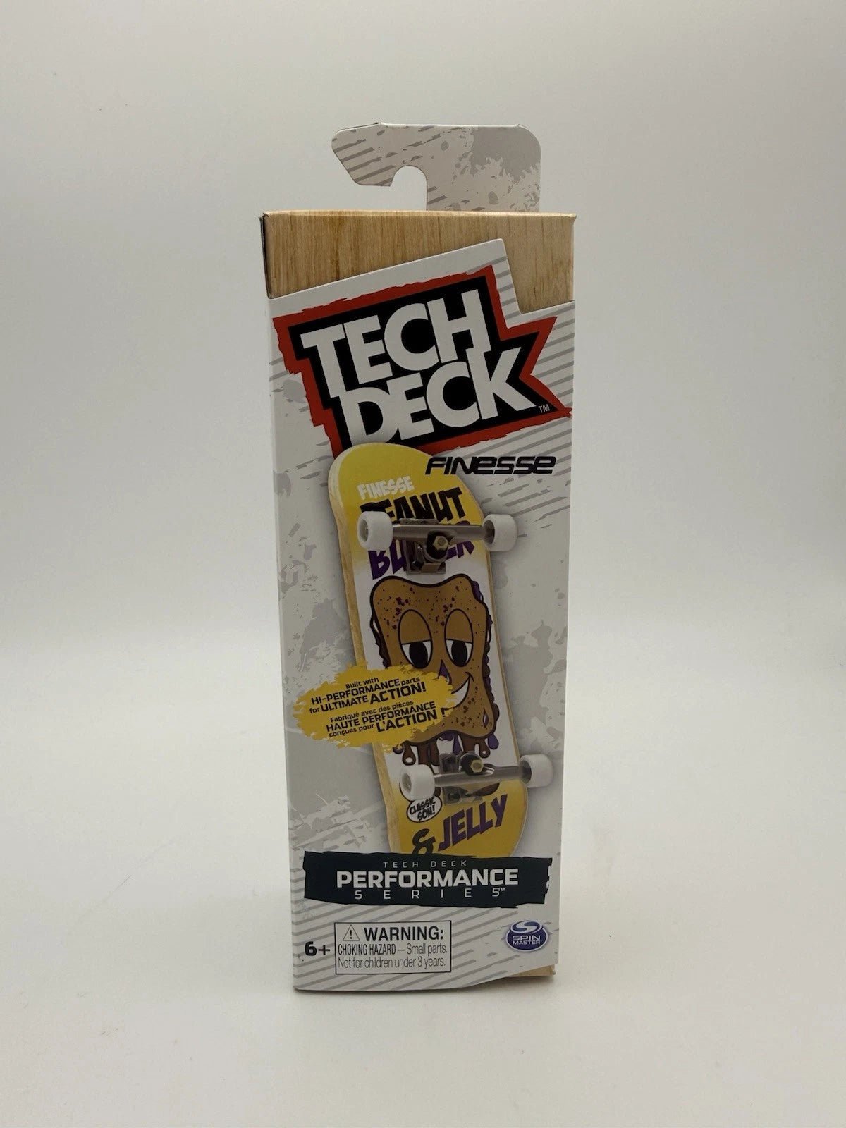Tech Deck Performance Series Wood Finger Board - FINESSE - peanut butter & jelly by Tech Deck | Sensales