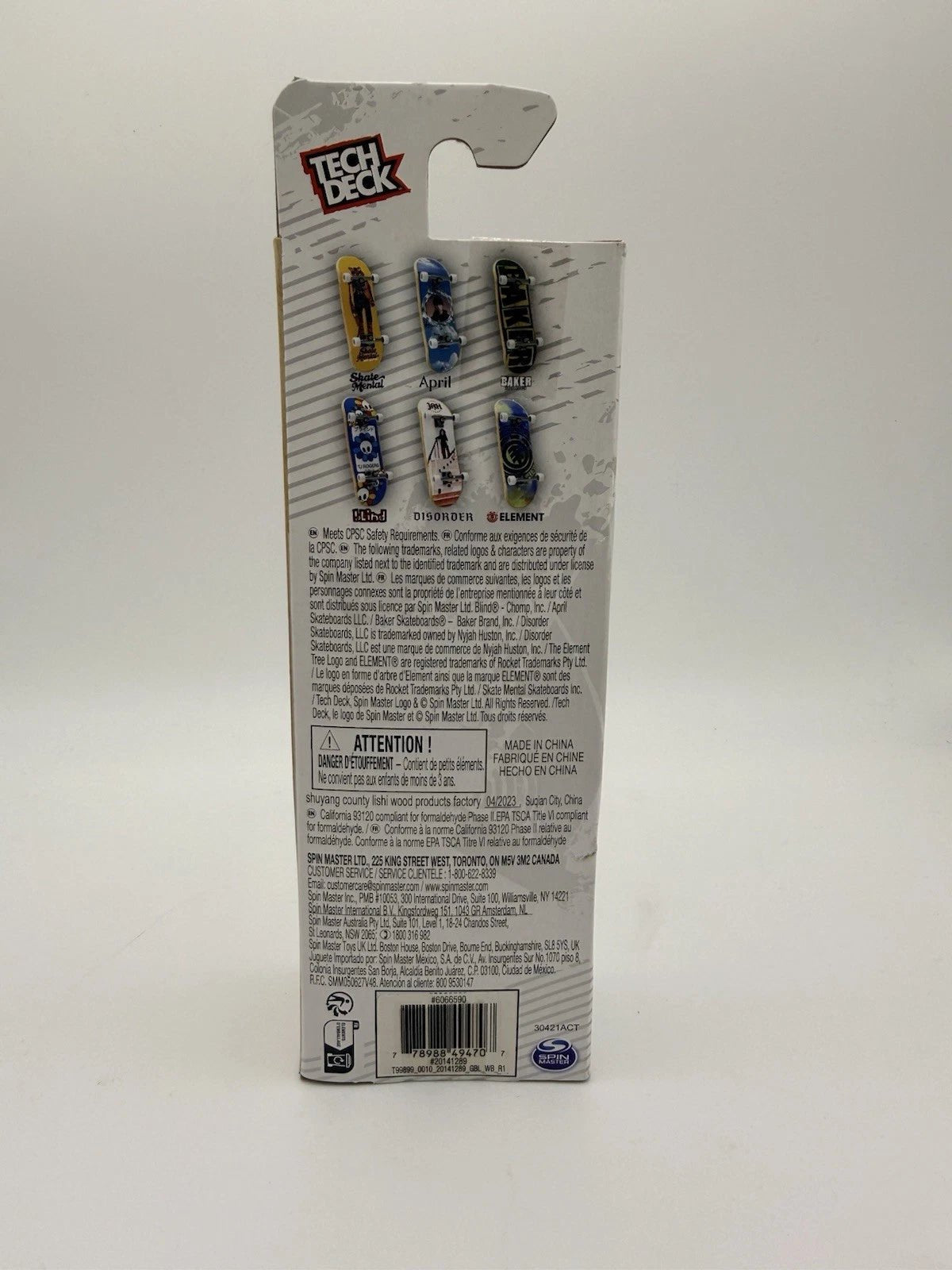 Tech Deck Performance Series Wood Finger Board - Skate Mental by Tech Deck | Sensales