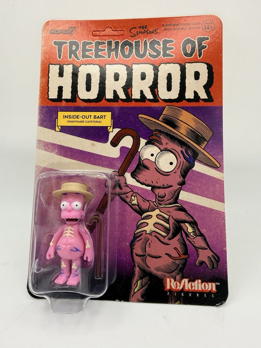 The Simpsons - Treehouse of Horror ReAction Action Figure : Inside - Out Bart by Super7 | Sensales