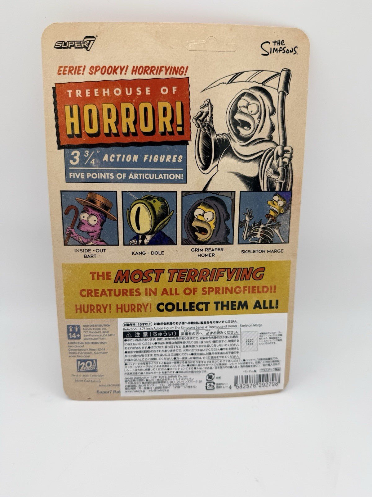 The Simpsons Treehouse of Horror: Skeleton Marge ReAction Figure x Super7 by Super7 | Sensales