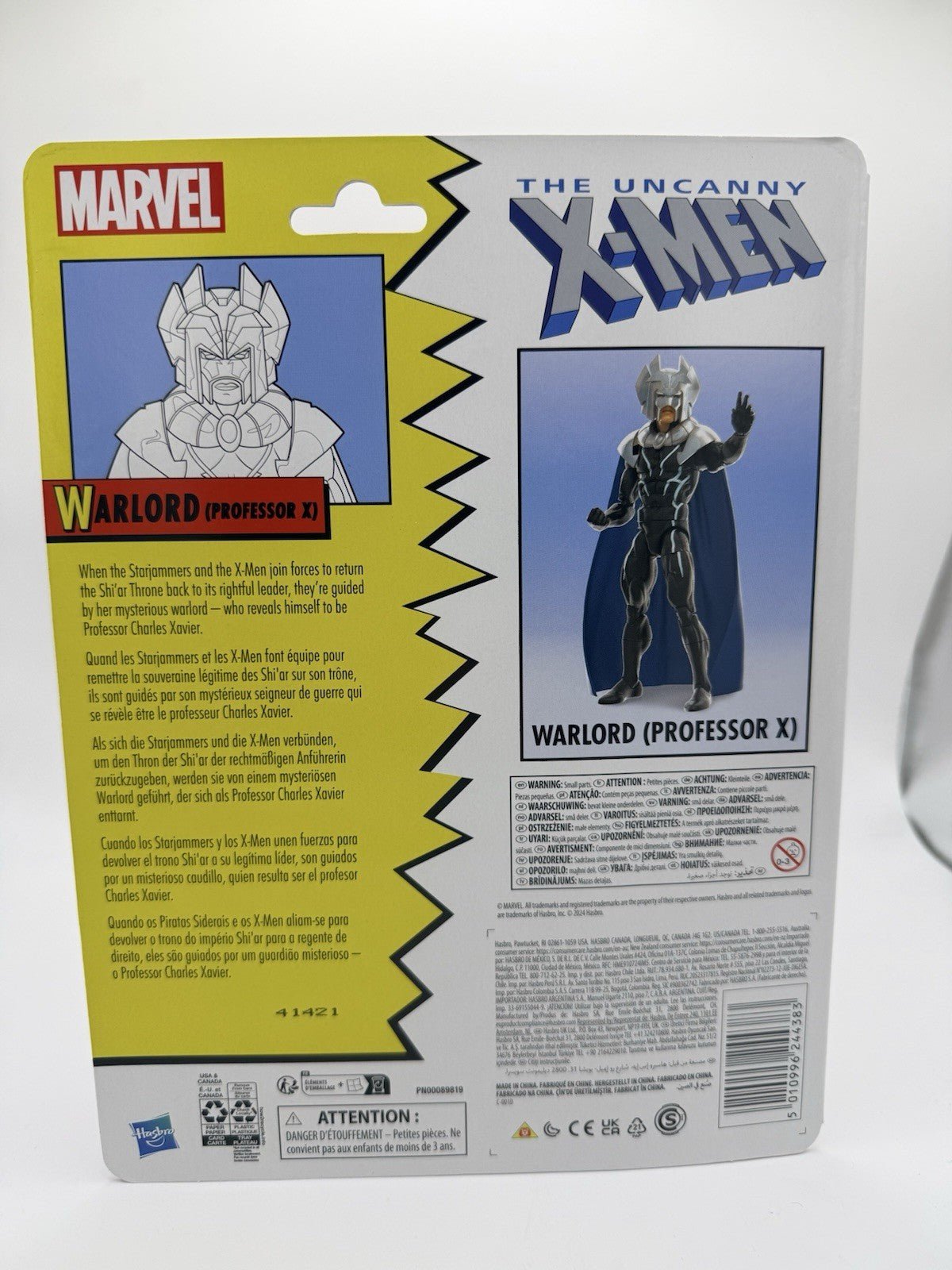 The Uncanny X - Men Marvel Legends Action Figure Warlord (Professor X) 15 cm by Hasbro | Sensales