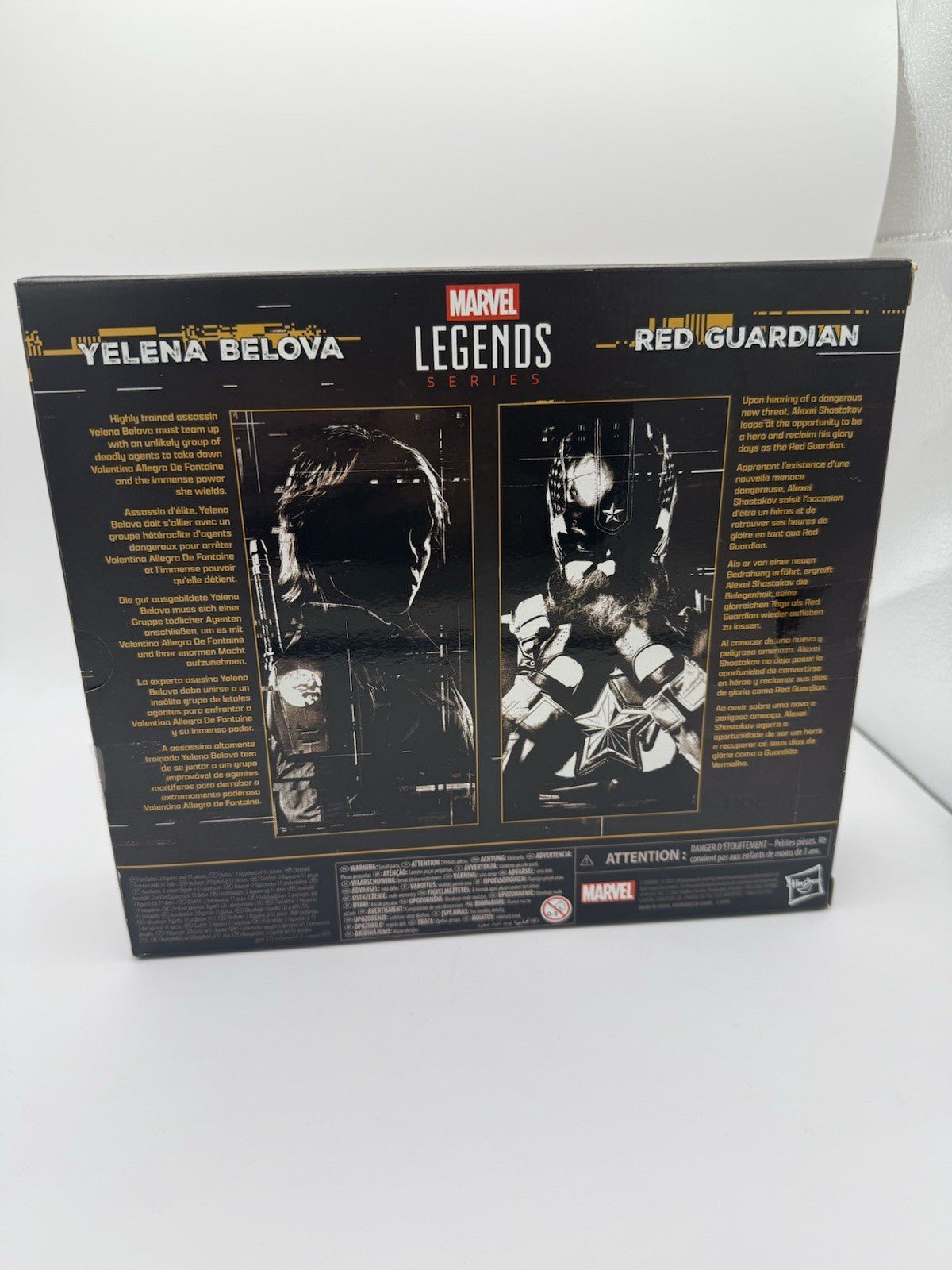 Thunderbolts Marvel Legends Action Figure 2 - Pack Yelena Belova & Red Guardian by Marvel Legends | Sensales