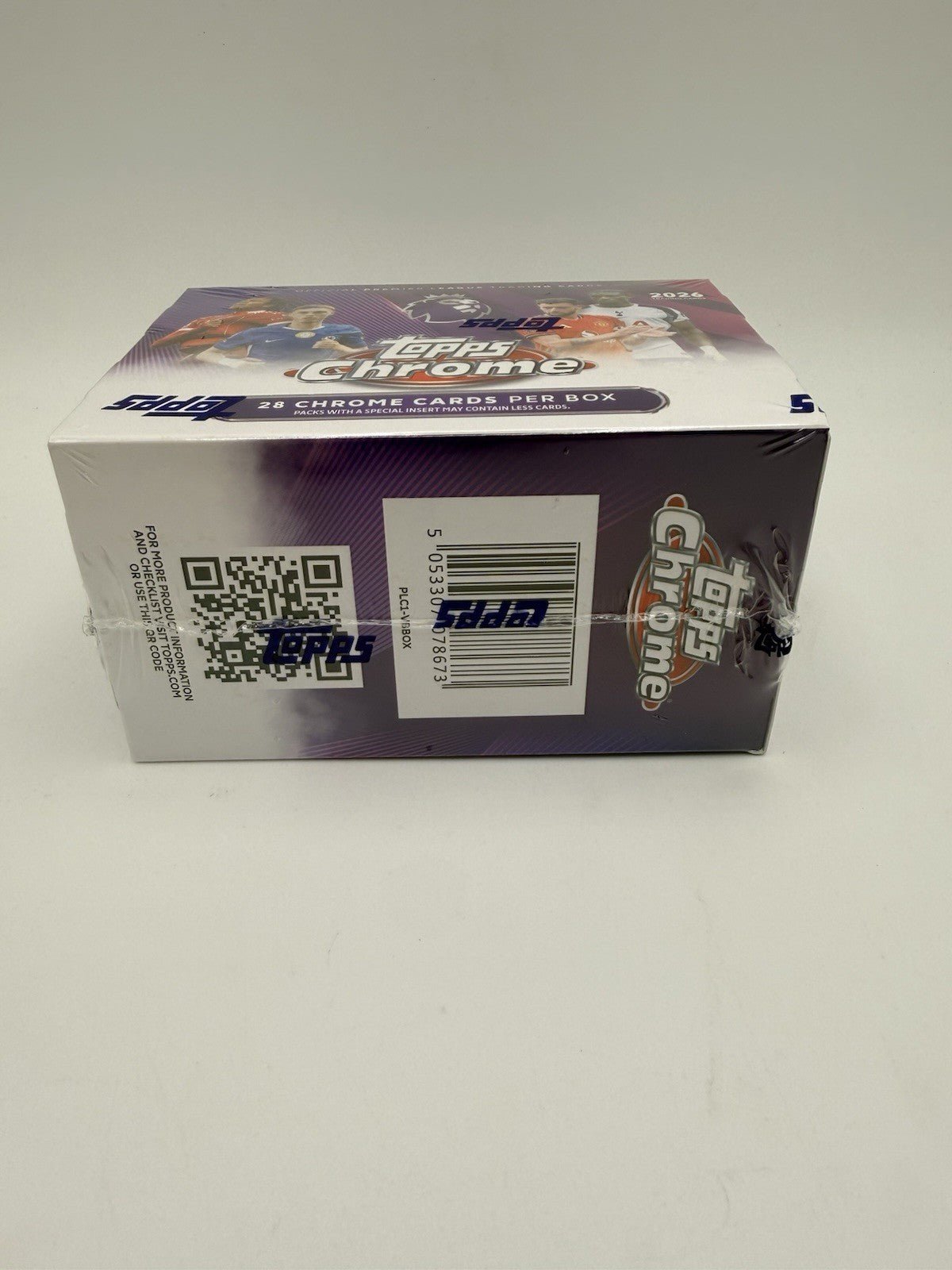 Topps Chrome Premier League Value Box 2026 - Brand New & Sealed by Sensales | Sensales