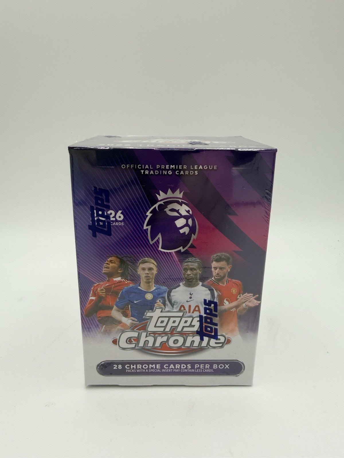 Topps Chrome Premier League Value Box 2026 - Brand New & Sealed by Sensales | Sensales