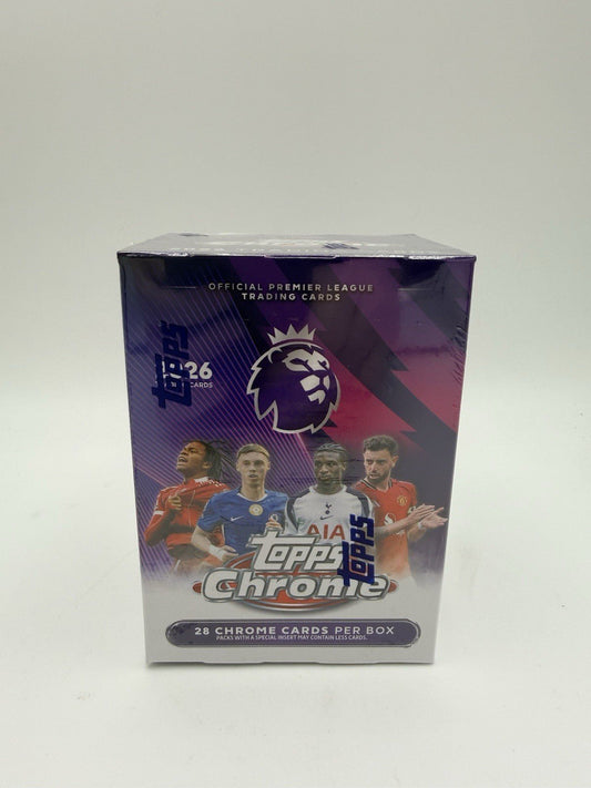 Topps Chrome Premier League Value Box 2026 - Brand New & Sealed by Sensales | Sensales