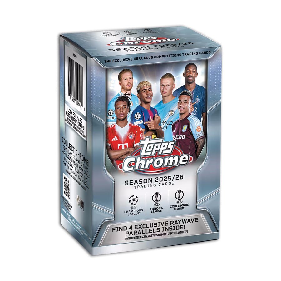 Topps Chrome UEFA Club Competitions 2025/26 Value Box by Topps | Sensales