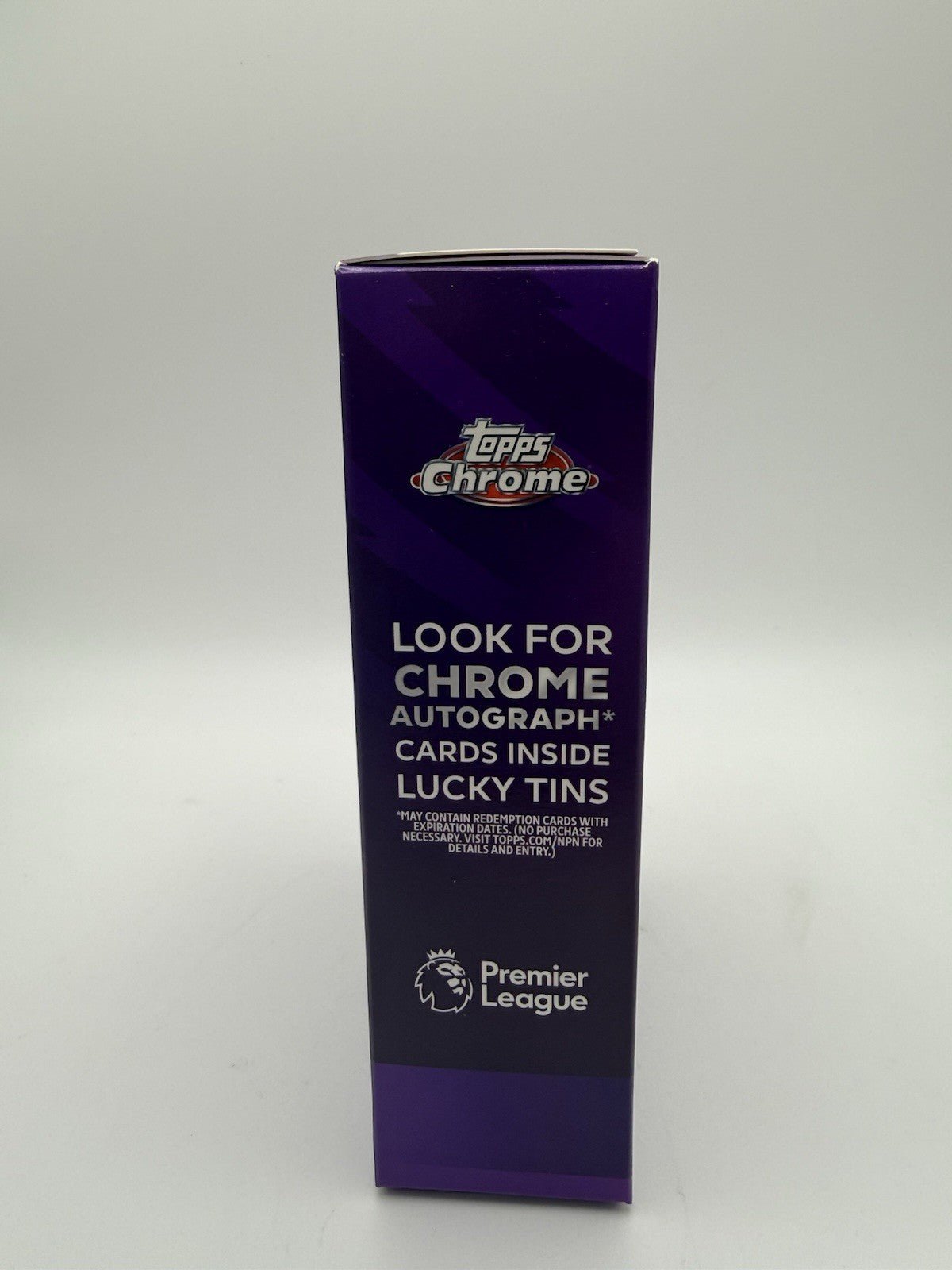 Topps Premier League Chrome 2026 Hobby Trading Cards Tin 20 Chrome cards per tin by Sensales | Sensales