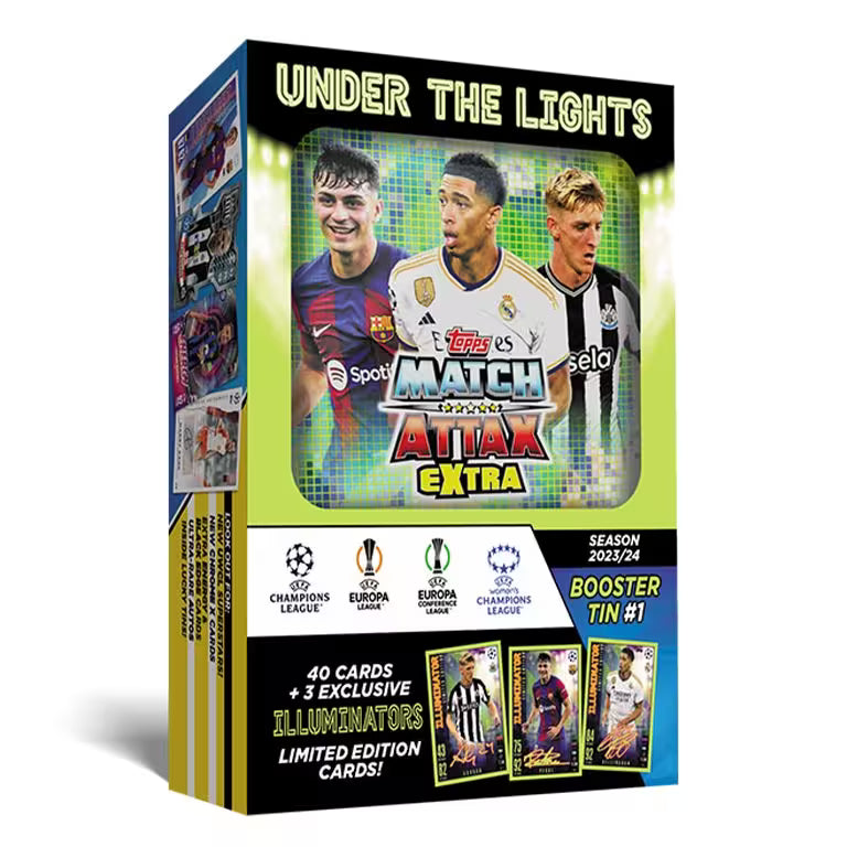 Match Attax Extra 2023/24 Under the Lights Booster Tin #1 Illuminators