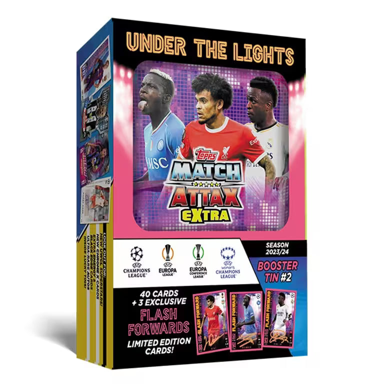 Match Attax Extra 2023/24 Under the Lights Booster Tin #2 Flash Forwards
