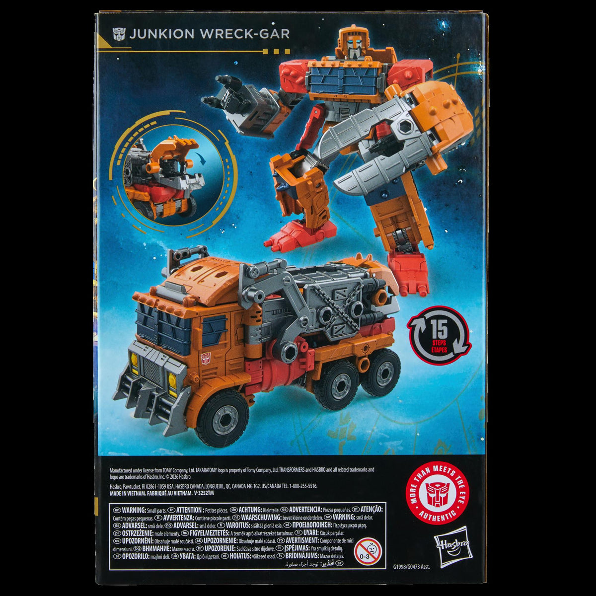 Transformers Age of the Primes Voyager Class Junkion Wreck-Gar Action Figure by Hasbro | Sensales