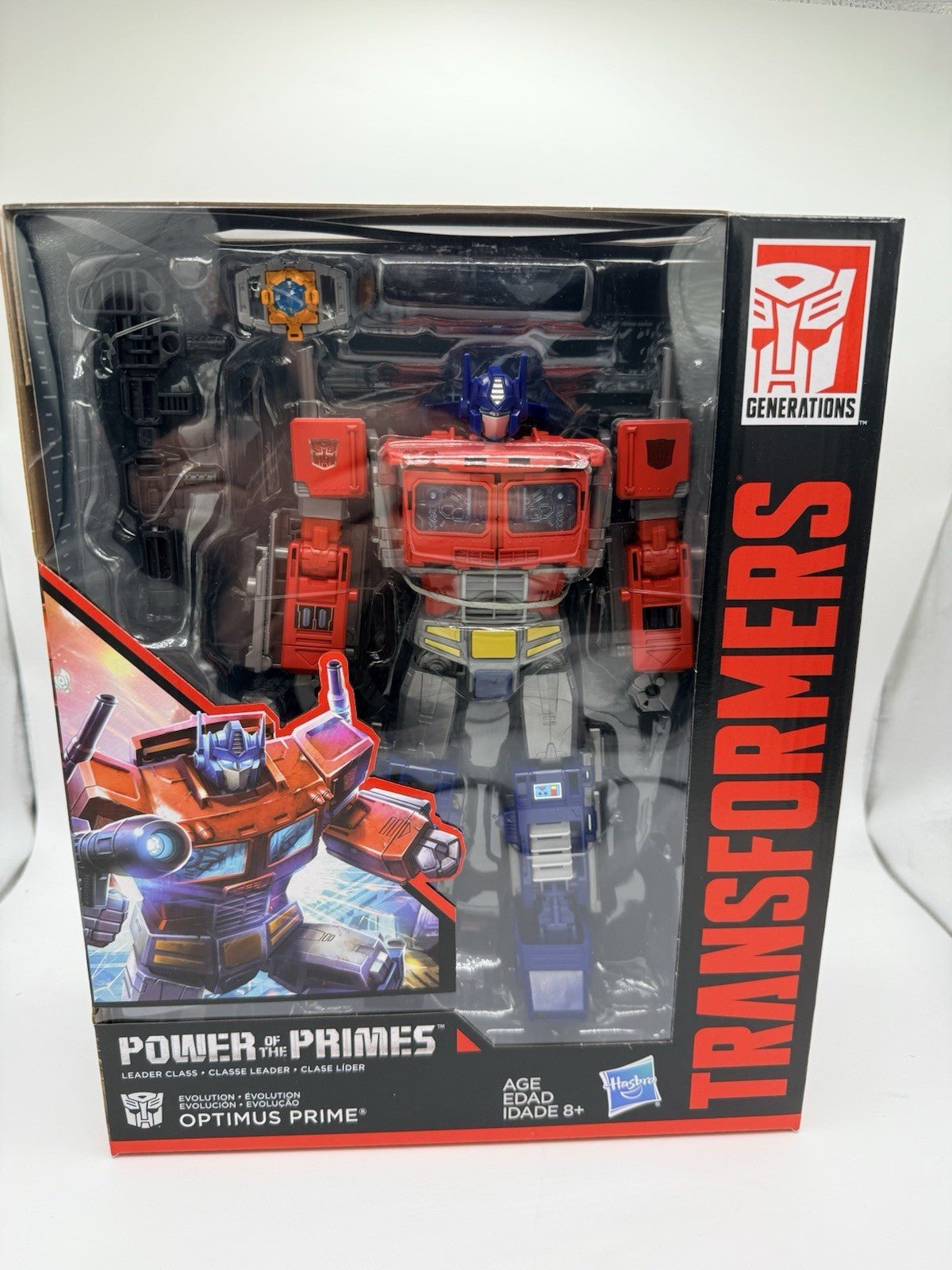 Transformers Generations Optimus Prime Power of The Primes Leader Class Hasbro by Hasbro | Sensales