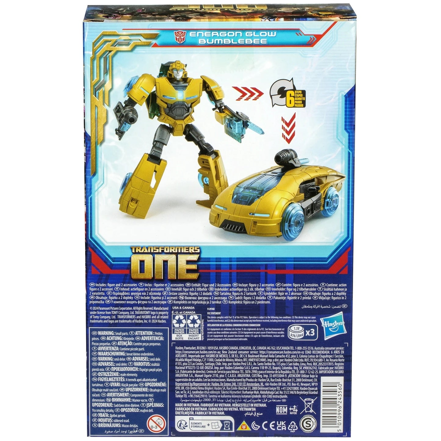 Transformers One Energon Glow Bumblebee Hasbro by Hasbro | Sensales