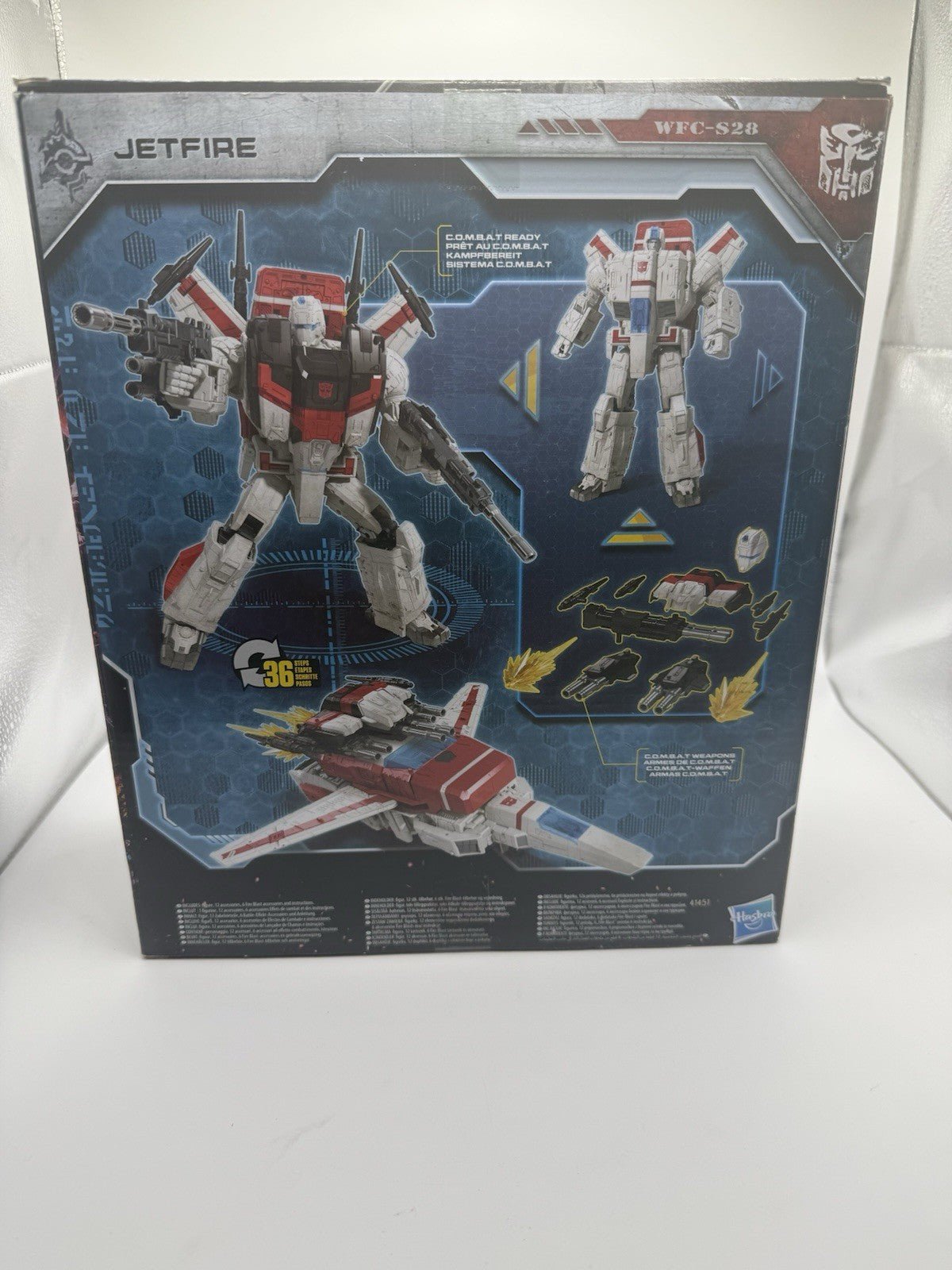 Transformers Siege War for Cybertron Commander WFC - S28 Jetfire Figure by Hasbro | Sensales