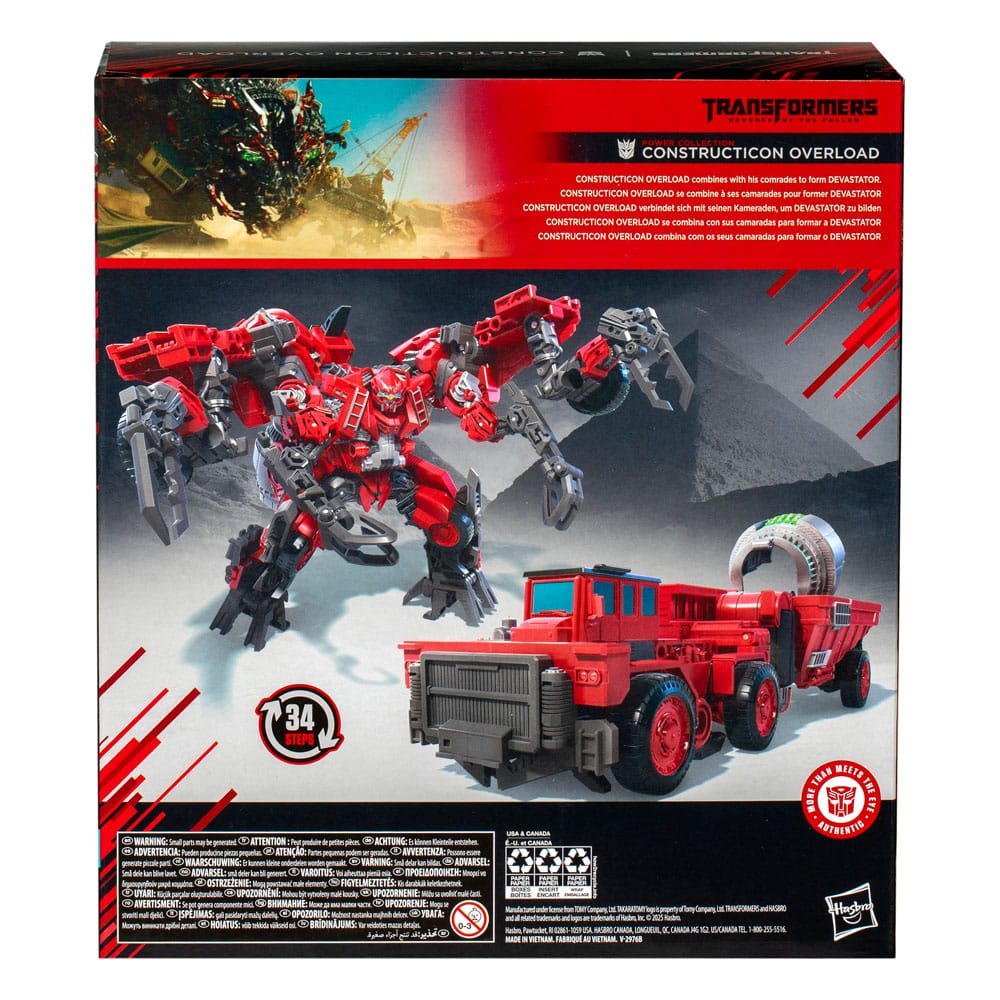 Transformers Studio Series 55 Voyager Class Scavenger – ROTF Constructicon by Hasbro | Sensales