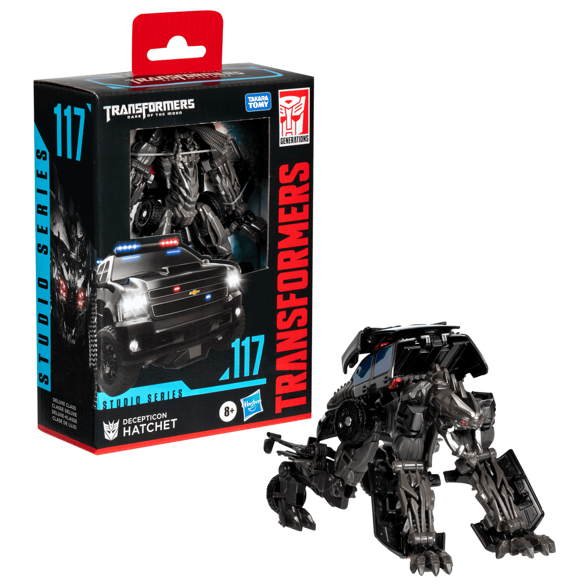 Transformers Studio Series Deluxe Class Dark of the Moon 117 Decepticon Hatchet by Hasbro | Sensales