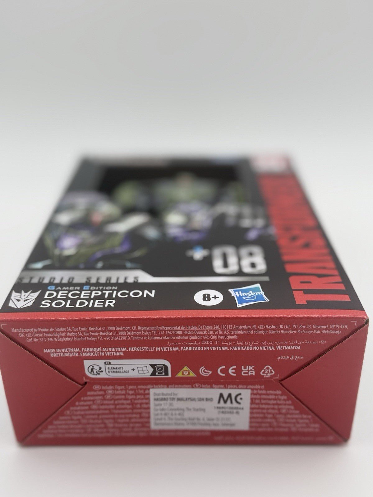 Transformers Studio Series Deluxe Cybertron 08 Decepicon Soldier by Hasbro | Sensales