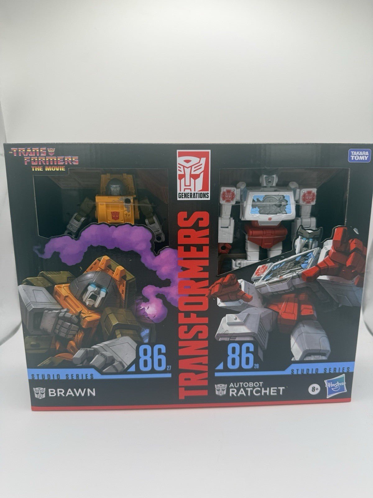 Transformers Studio Series Deluxe The Transformers: The Movie Brawn & Autobot Ra by Hasbro | Sensales