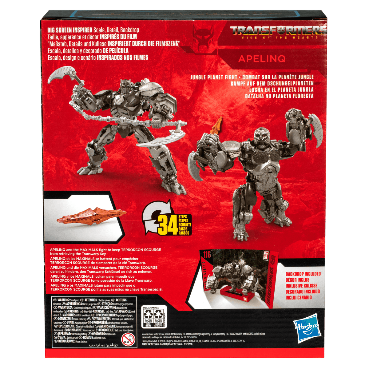 Transformers Studio Series Leader Class Rise of the Beasts 118 Apelinq by Hasbro | Sensales