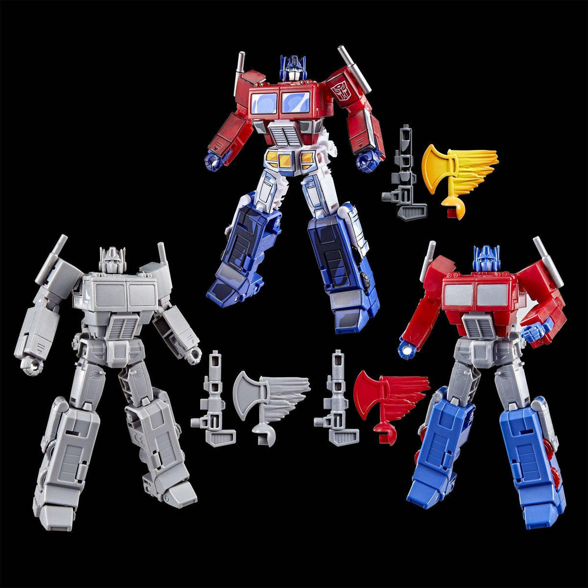 Transformers Studio Series Spotlight Optimus Prime Deluxe 3-Figure Set by Hasbro | Sensales
