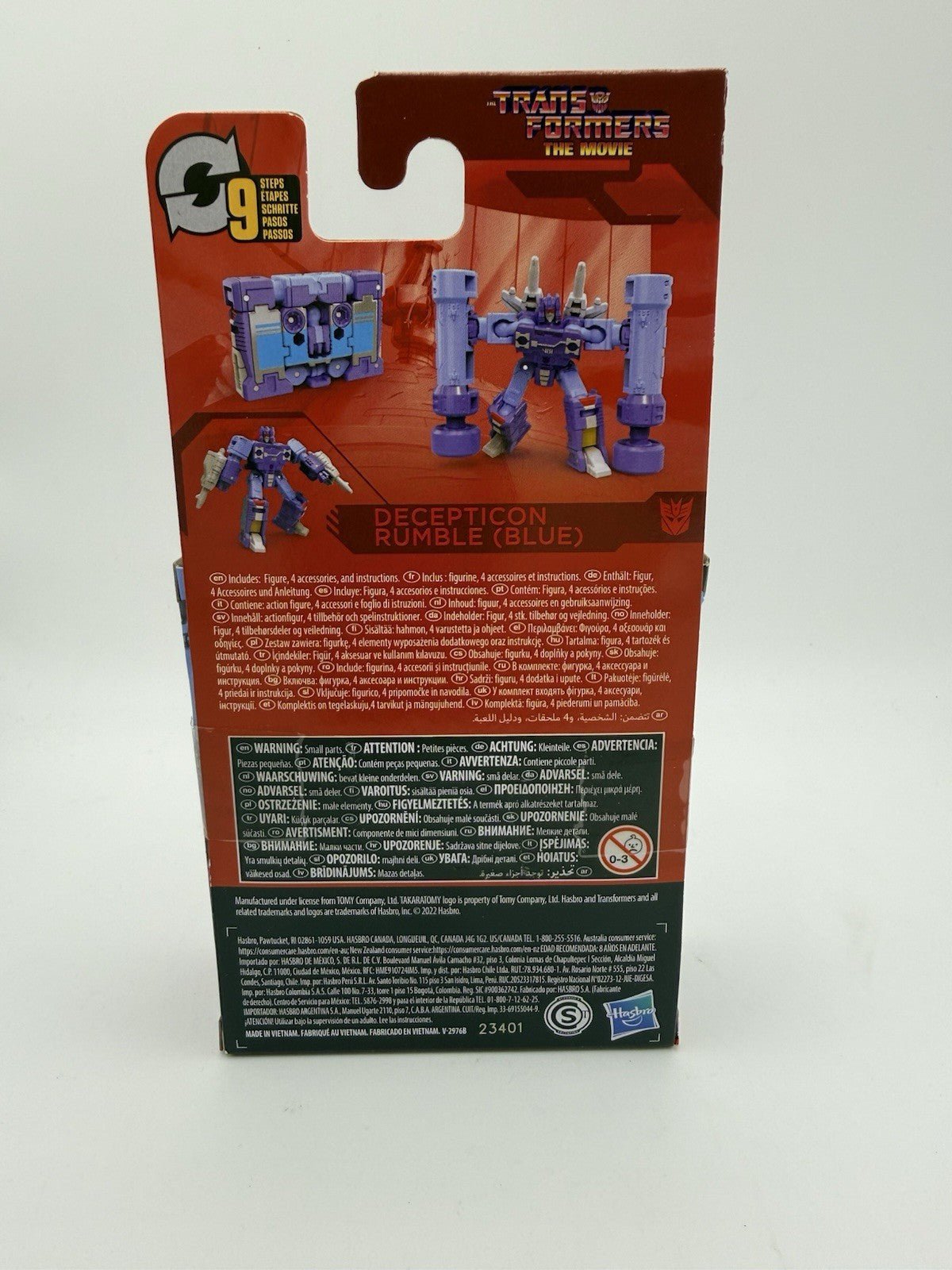 Transformers The Movie Studio Series 86 Rumble Blue Core Class NEW UK RARE! by Hasbro | Sensales