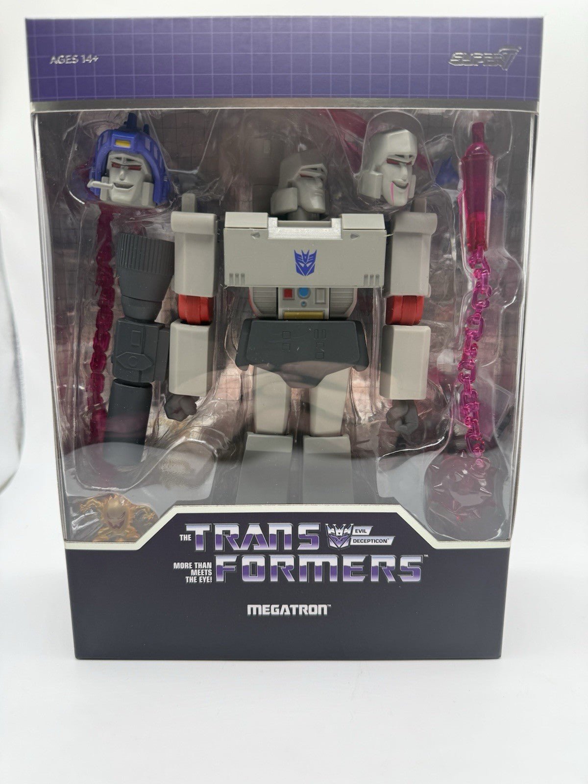 TRANSFORMERS ULTIMATES! W2 - MEGATRON [G1 CARTOON] by Super7 | Sensales
