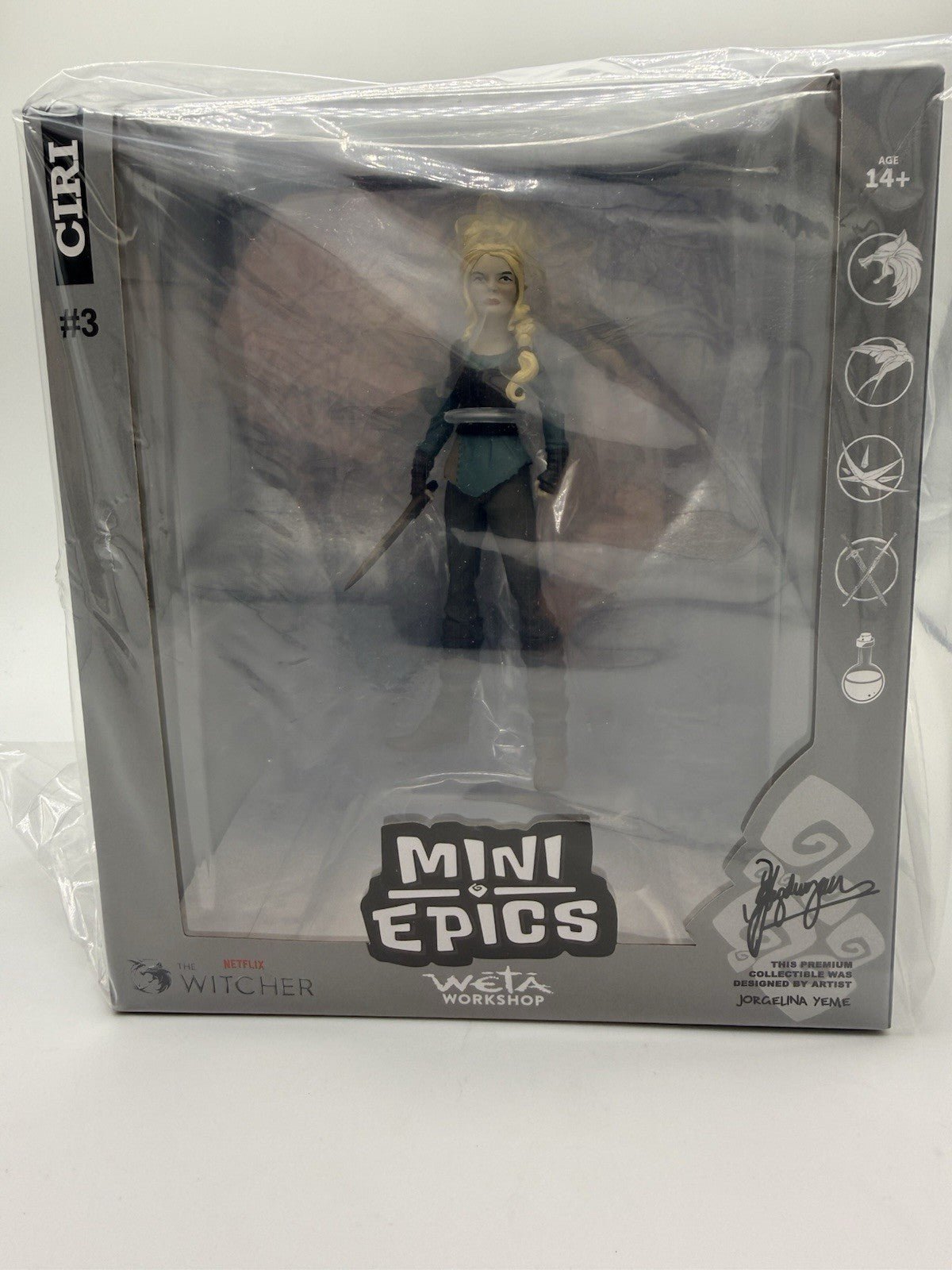 Weta Workshop Mini Epics The Witcher - Ciri Figure by Weta Workshop | Sensales