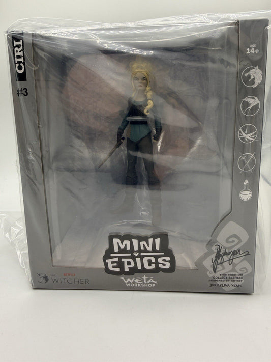 Weta Workshop Mini Epics The Witcher - Ciri Figure by Weta Workshop | Sensales