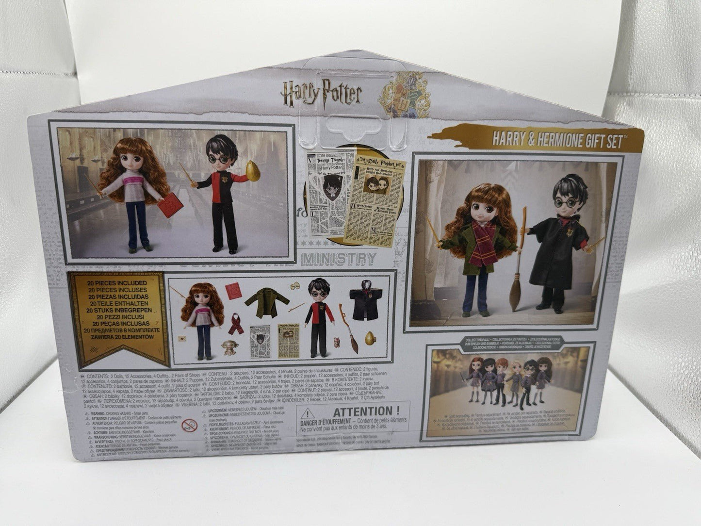 Wizarding World Harry Potter, 8 - inch Harry Potter & Hermione Granger Dolls by Wizarding World | Sensales