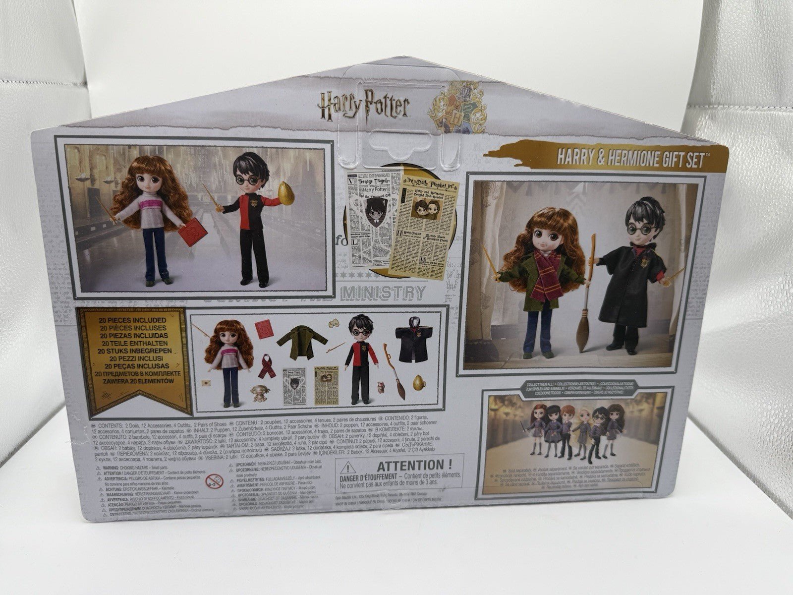 Wizarding World Harry Potter, 8 - inch Harry Potter & Hermione Granger Dolls by Wizarding World | Sensales