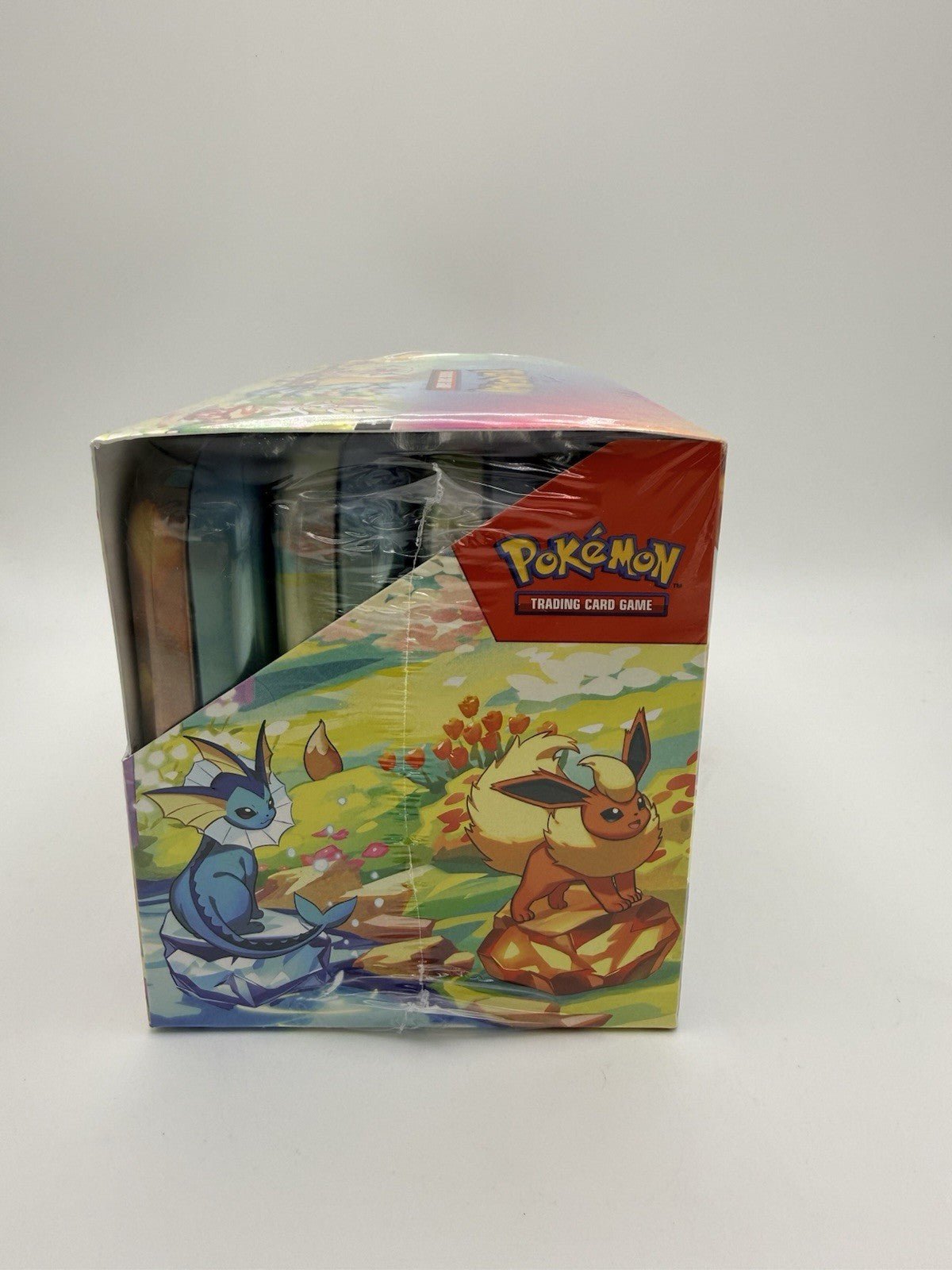 x1 Pokémon TCG Prismatic Evolutions Mini Tin Display – Sealed UK by Sensales | Sensales
