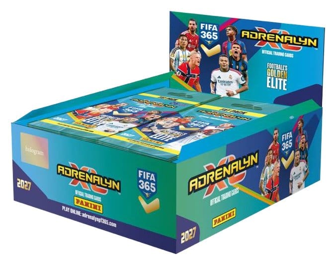 Panini FIFA 365 Adrenalyn XL 2027 Trading Cards Fat Pack Display (10)