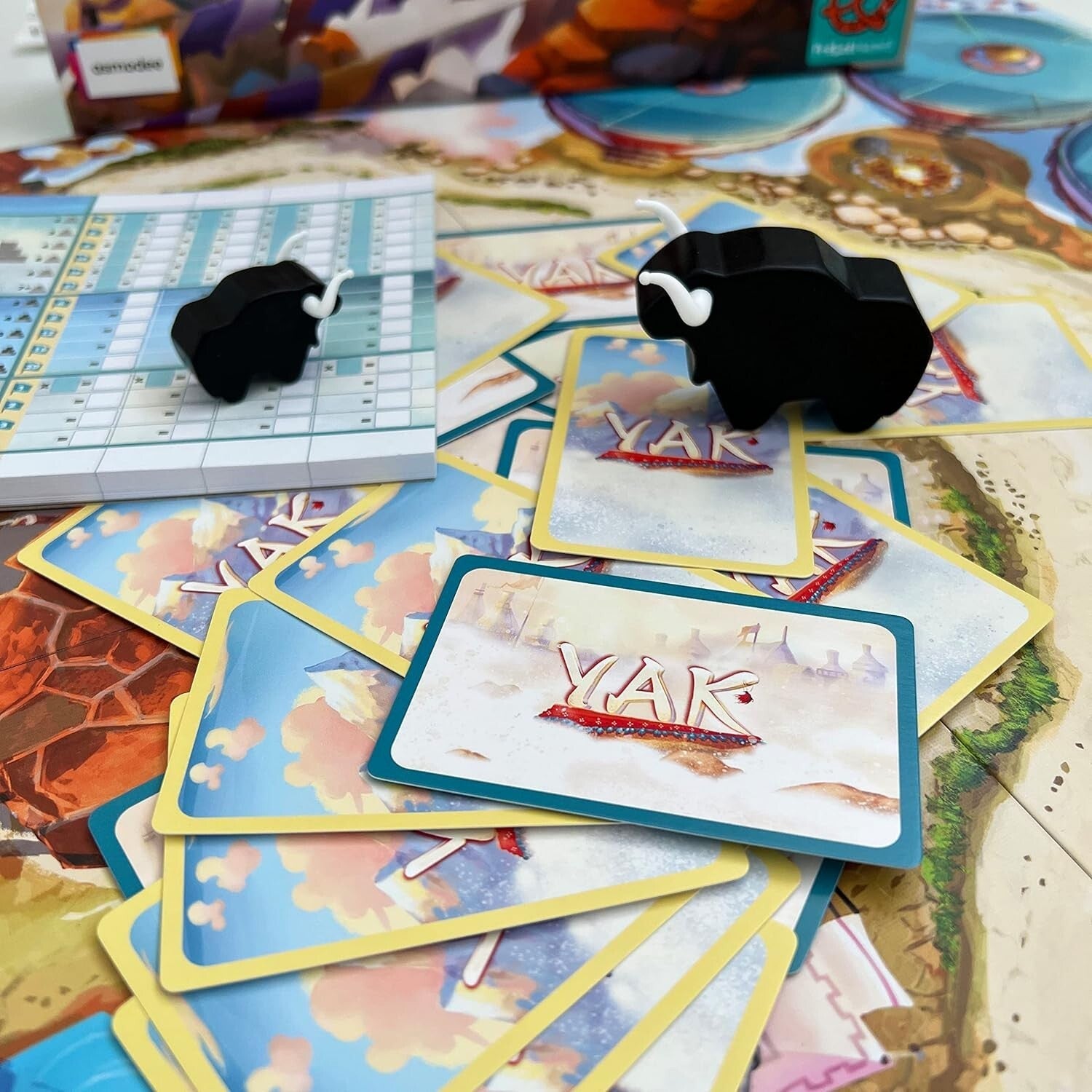 Yak | Board Game | Ages 8+ | 2 - 4 Players | 30 - 60 Minutes Playing Time by Pretzel Games | Sensales