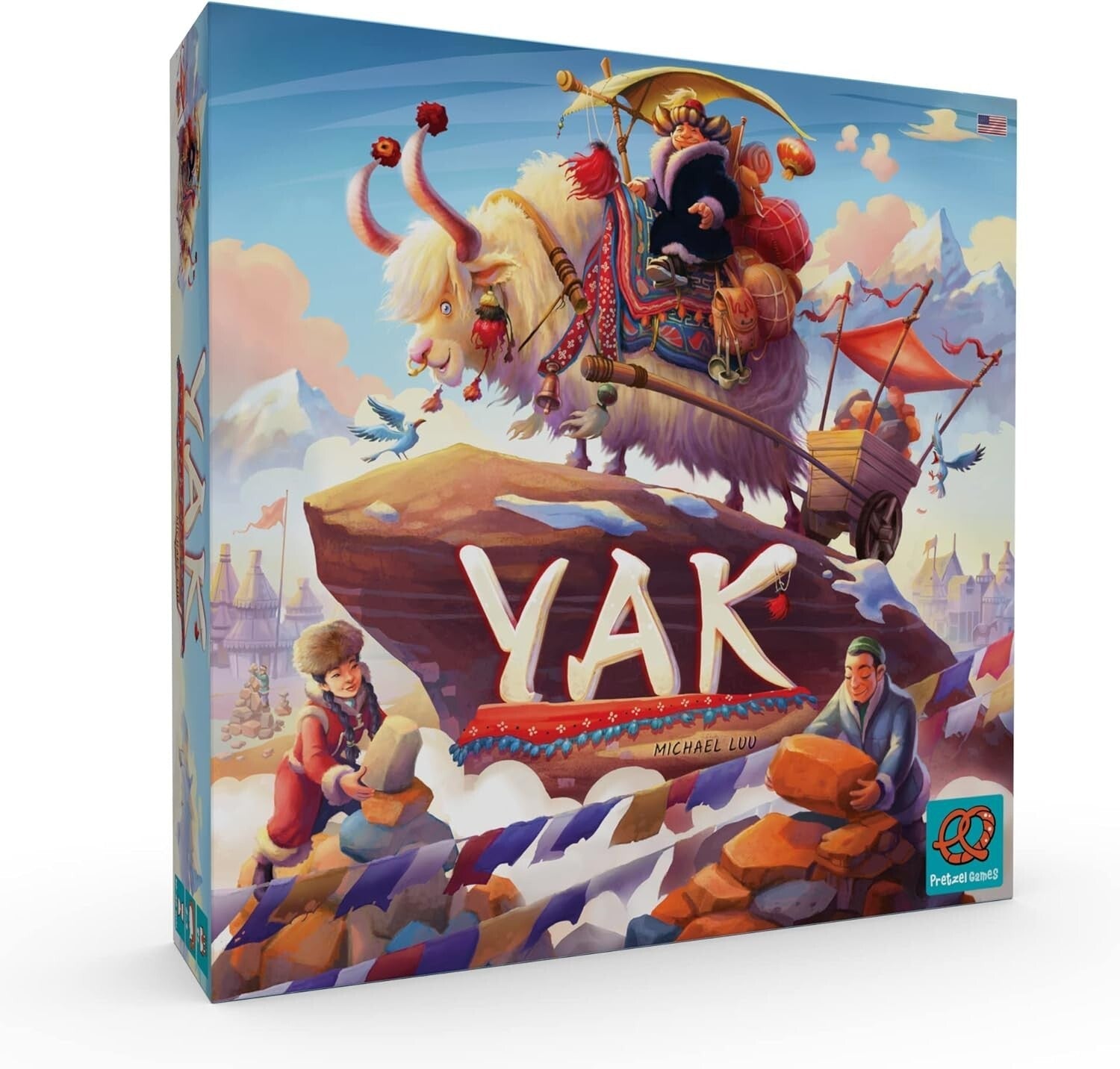 Yak | Board Game | Ages 8+ | 2 - 4 Players | 30 - 60 Minutes Playing Time by Pretzel Games | Sensales